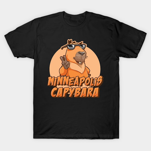 Minneapolis capybara T-Shirt by NeedsFulfilled